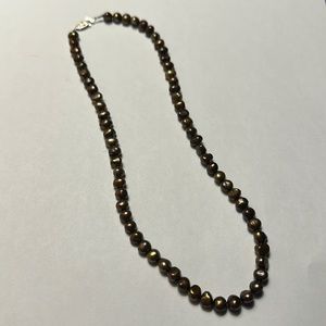 Genuine Freshwater Pearl 14KT White Gold Clasp